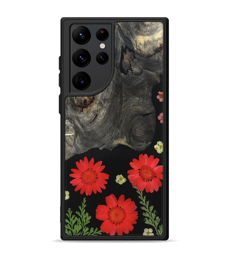 Galaxy S22 Ultra Wood Phone Case - Yusuf (Bloom, 821637)