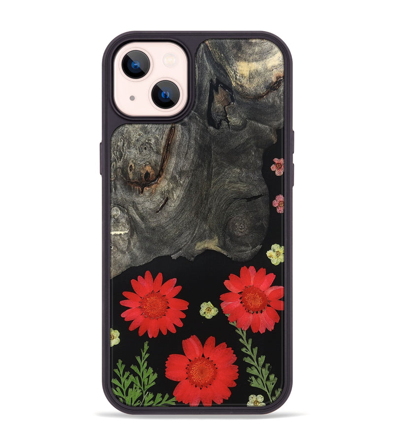 iPhone 14 Plus Wood Phone Case - Yusuf (Bloom, 821637)