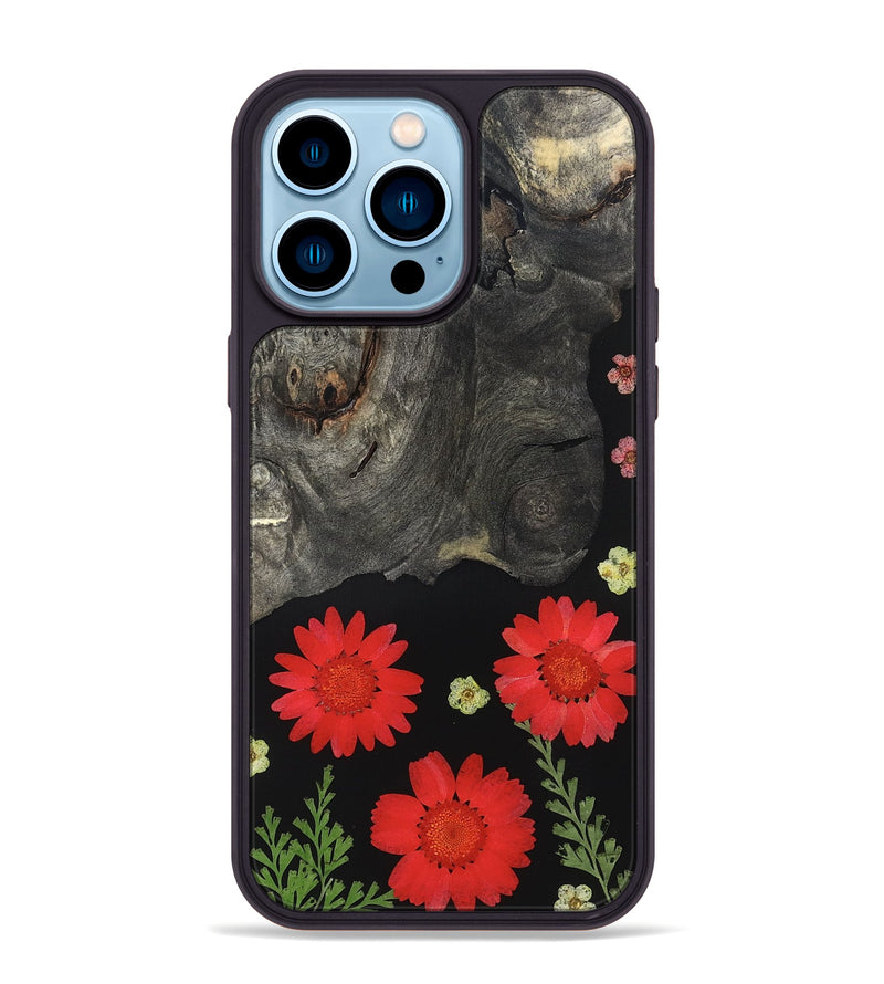iPhone 14 Pro Max Wood Phone Case - Yusuf (Bloom, 821637)