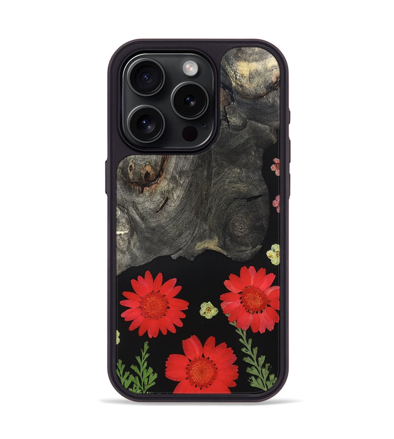 iPhone 15 Pro Wood Phone Case - Yusuf (Bloom, 821637)