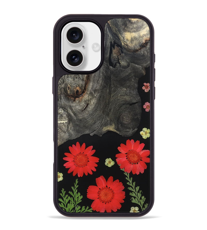 iPhone 16 Plus Wood Phone Case - Yusuf (Bloom, 821637)
