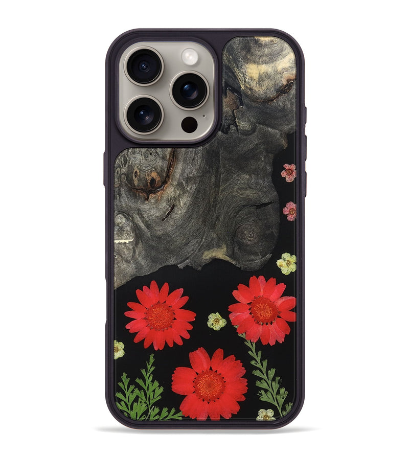 iPhone 16 Pro Max Wood Phone Case - Yusuf (Bloom, 821637)