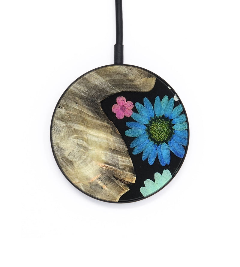 Circle Wood Wireless Charger - Hailey (Bloom, 821639)