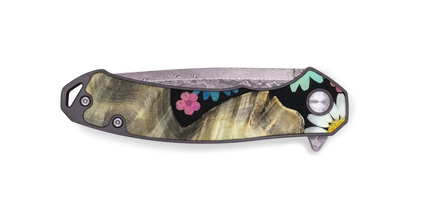 EDC Wood Pocket Knife - Hailey (Bloom, 821639)