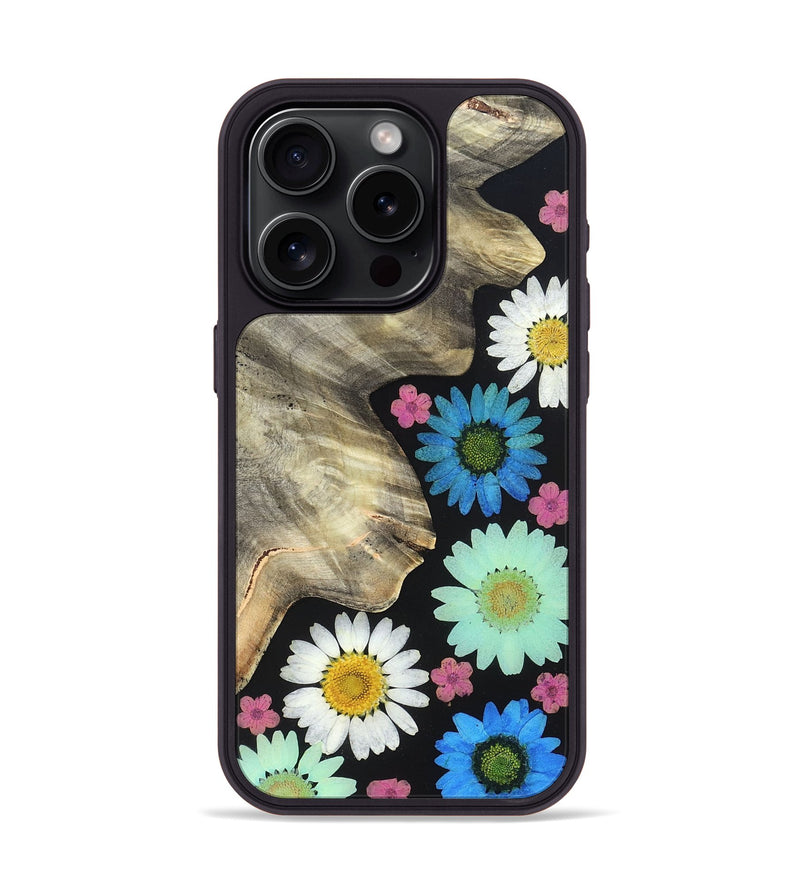 iPhone 15 Pro Wood Phone Case - Hailey (Bloom, 821639)