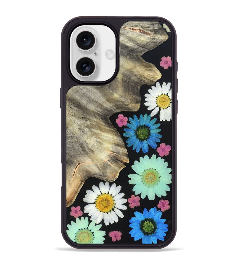 iPhone 16 Plus Wood Phone Case - Hailey (Bloom, 821639)