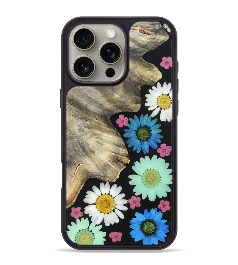 iPhone 16 Pro Max Wood Phone Case - Hailey (Bloom, 821639)