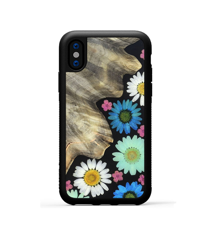 iPhone Xs Wood Phone Case - Hailey (Bloom, 821639)