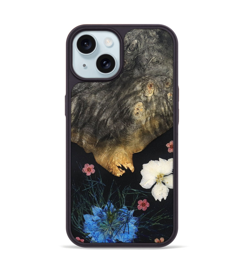 iPhone 15 Wood Phone Case - Ryann (Bloom, 821651)