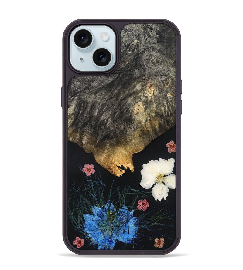 iPhone 15 Plus Wood Phone Case - Ryann (Bloom, 821651)