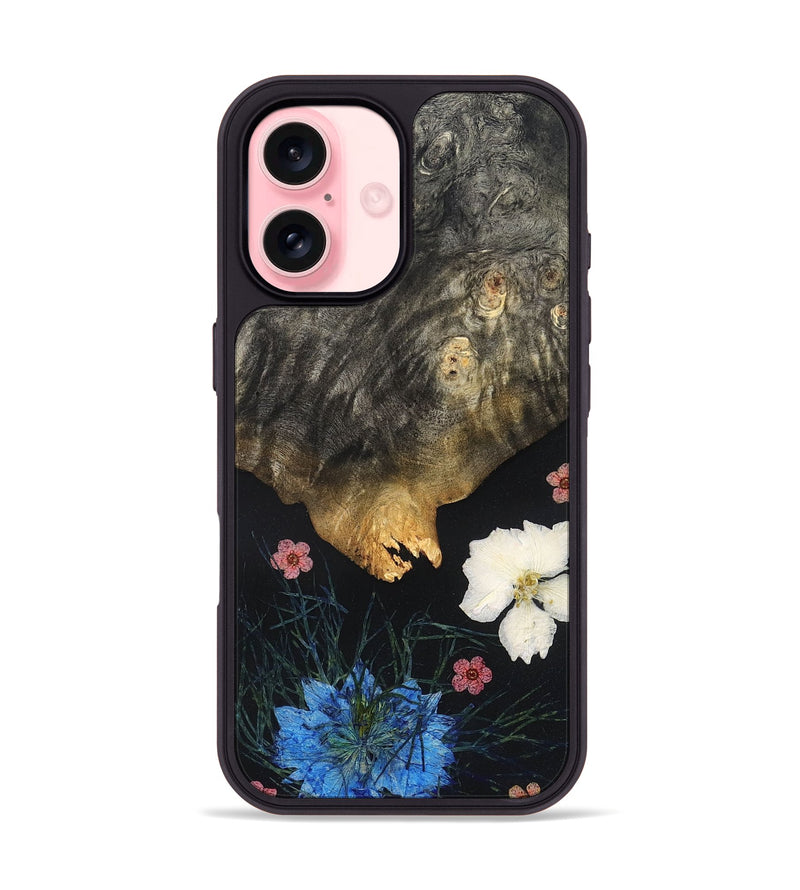 iPhone 16 Wood Phone Case - Ryann (Bloom, 821651)
