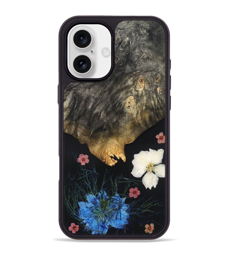 iPhone 16 Plus Wood Phone Case - Ryann (Bloom, 821651)