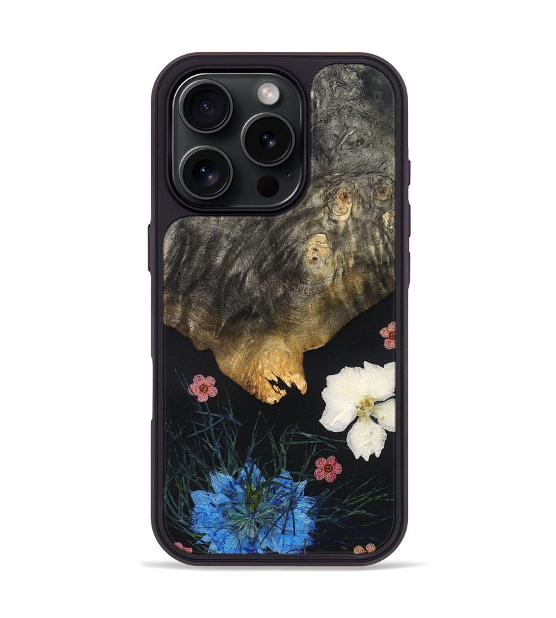 iPhone 16 Pro Wood Phone Case - Ryann (Bloom, 821651)