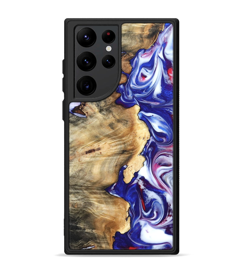 Galaxy S22 Ultra Wood Phone Case - Geralyn (Merica, 821652)