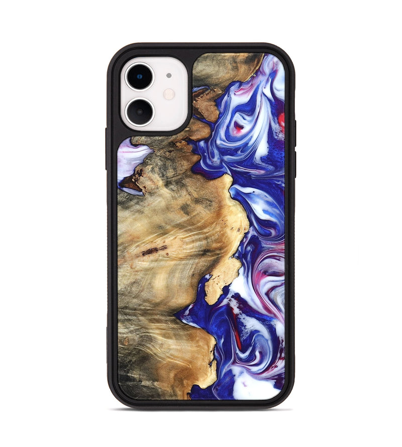 iPhone 11 Wood Phone Case - Geralyn (Merica, 821652)