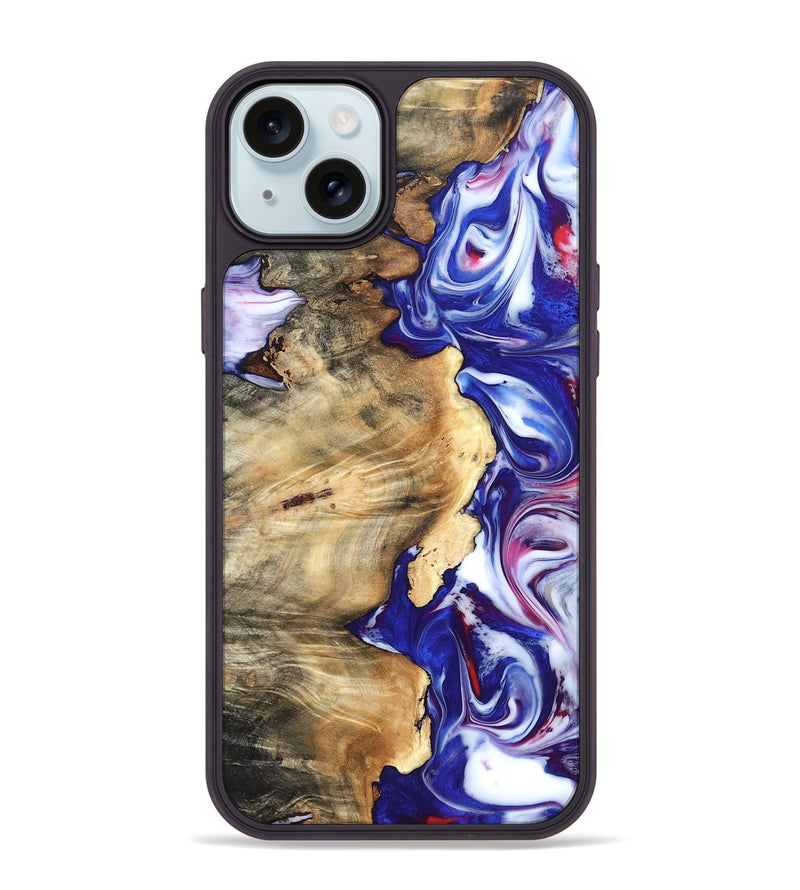 iPhone 15 Plus Wood Phone Case - Geralyn (Merica, 821652)