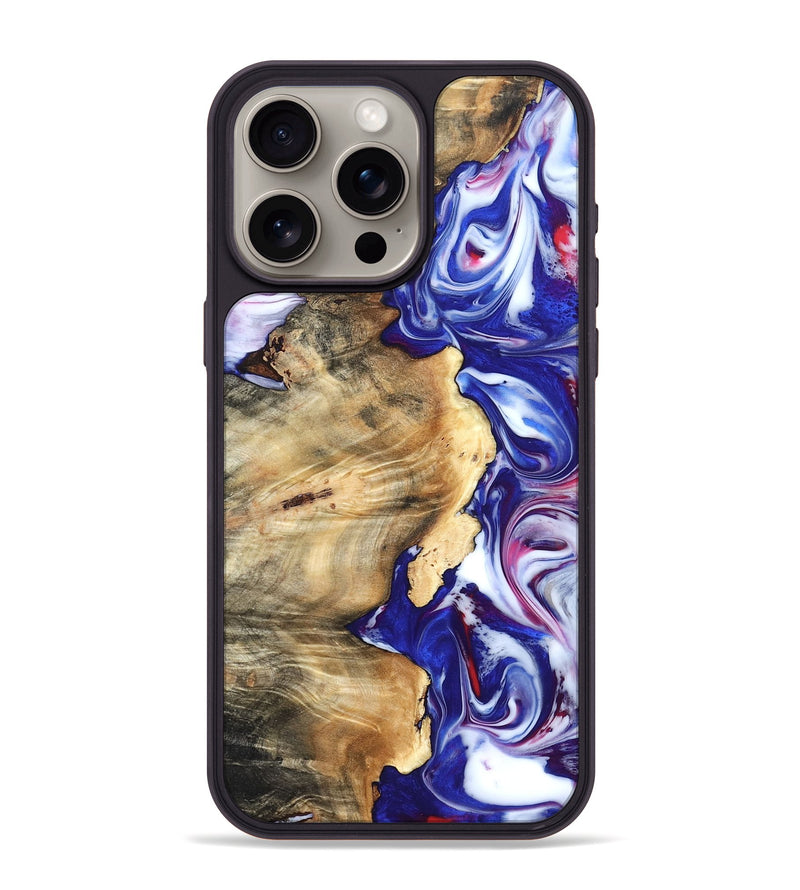 iPhone 15 Pro Max Wood Phone Case - Geralyn (Merica, 821652)