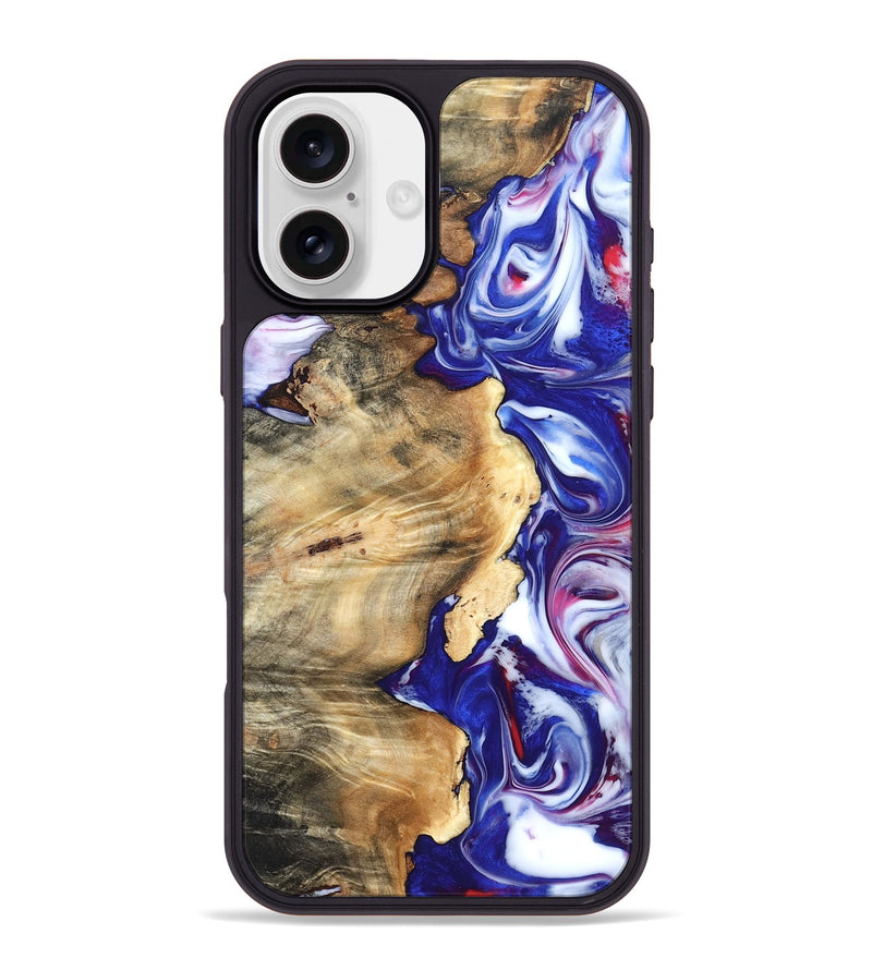 iPhone 16 Plus Wood Phone Case - Geralyn (Merica, 821652)