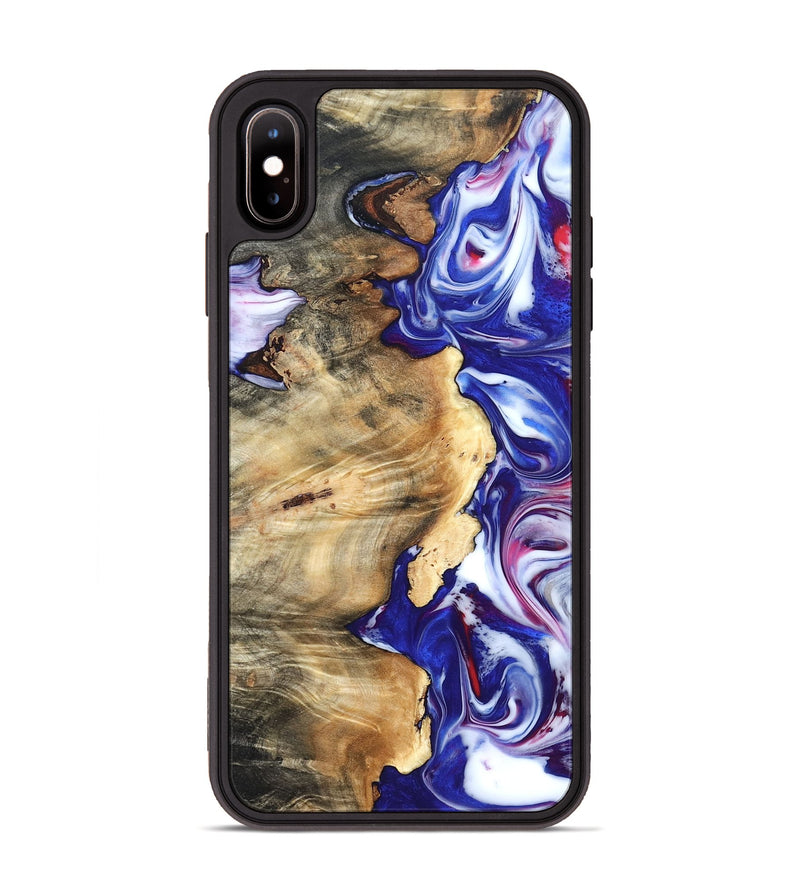 iPhone Xs Max Wood Phone Case - Geralyn (Merica, 821652)