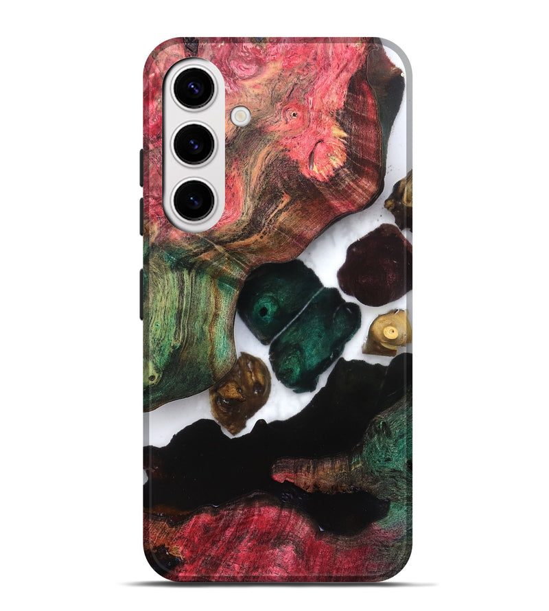 Galaxy S25 Plus Wood Live Edge Phone Case - Claudia (Clear, 821658)