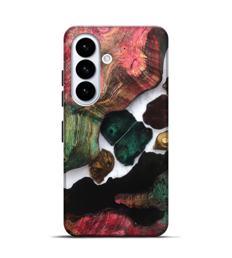 Galaxy S26 Wood Live Edge Phone Case - Claudia (Clear, 821658)