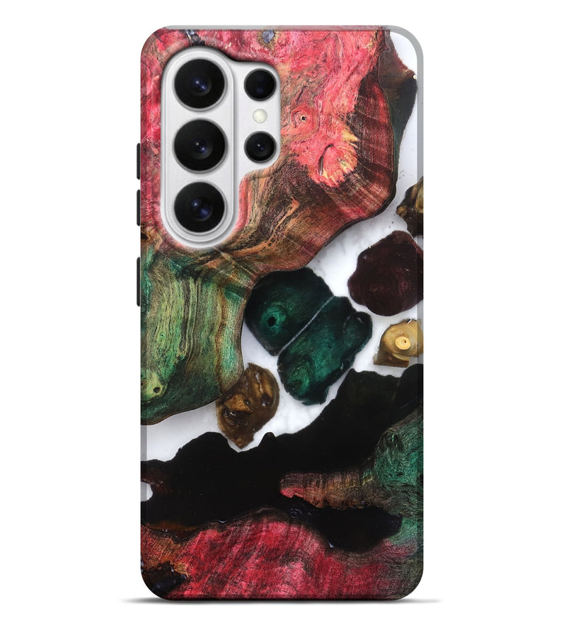 Galaxy S26 Ultra Wood Live Edge Phone Case - Claudia (Clear, 821658)