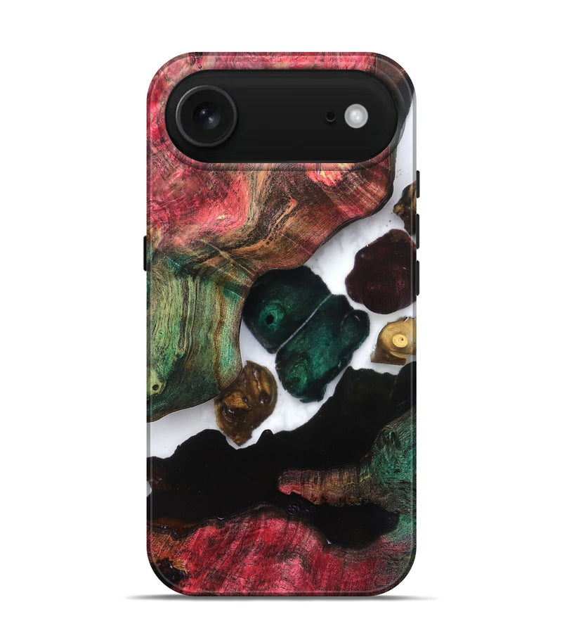 iPhone 17 Air Wood Live Edge Phone Case - Claudia (Clear, 821658)