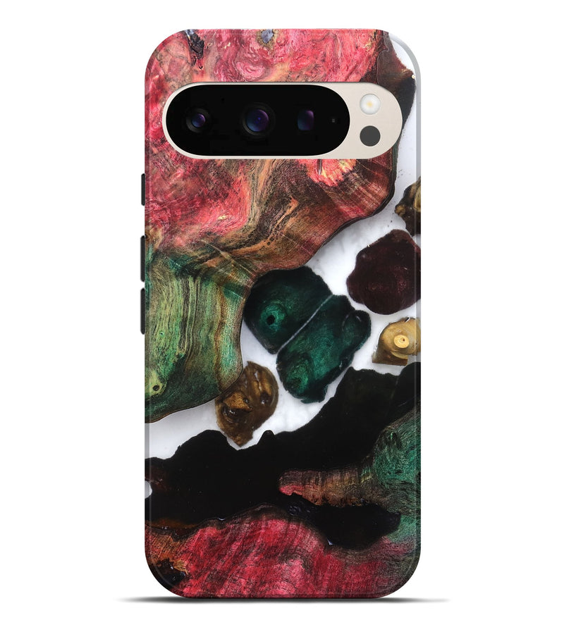 Pixel 10 Pro XL Wood Live Edge Phone Case - Claudia (Clear, 821658)