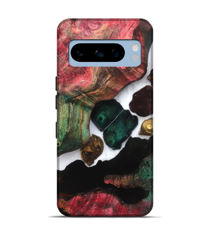 Pixel 8 Pro Wood Live Edge Phone Case - Claudia (Clear, 821658)