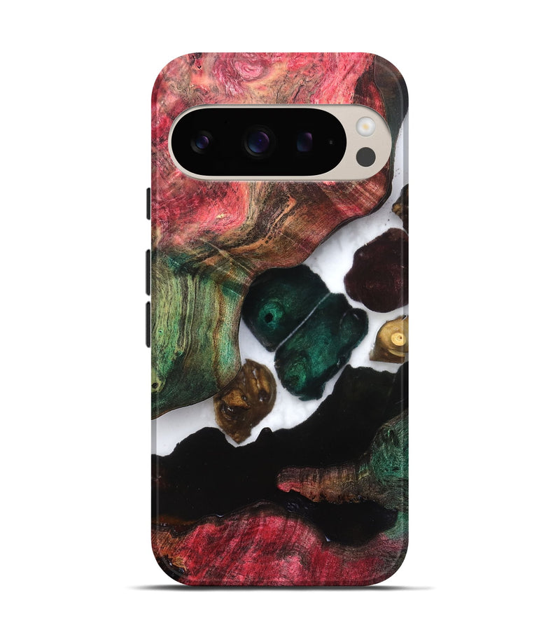 Pixel 9 Wood Live Edge Phone Case - Claudia (Clear, 821658)