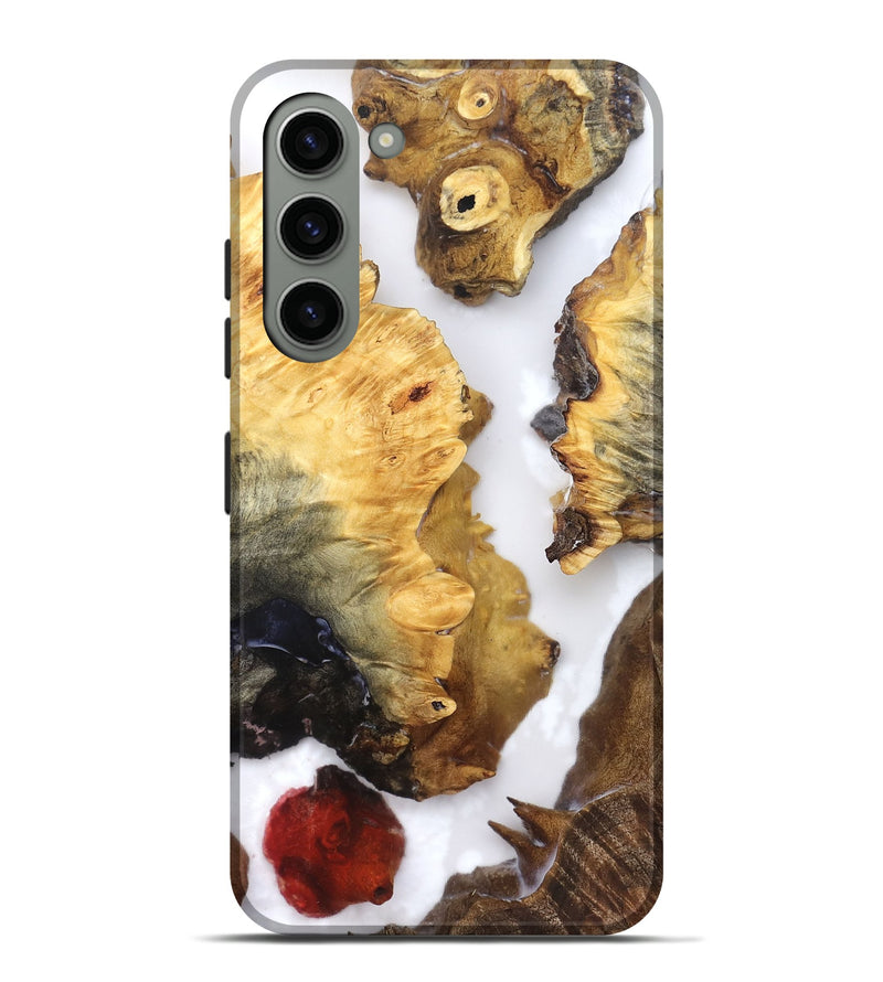 Galaxy S23 Plus Wood Live Edge Phone Case - Cayson (Clear, 821660)