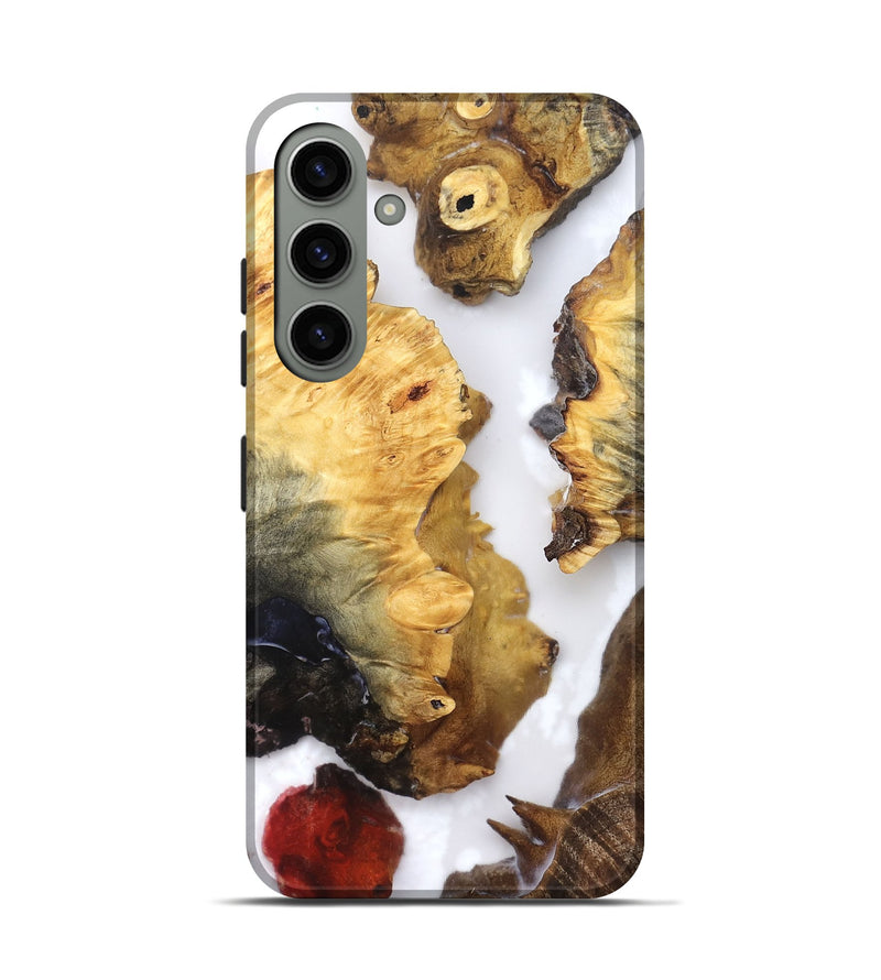 Galaxy S24 Wood Live Edge Phone Case - Cayson (Clear, 821660)