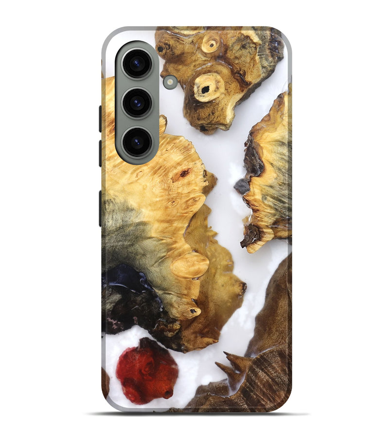 Galaxy S24 Plus Wood Live Edge Phone Case - Cayson (Clear, 821660)