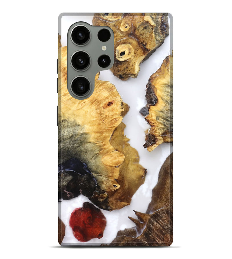 Galaxy S24 Ultra Wood Live Edge Phone Case - Cayson (Clear, 821660)