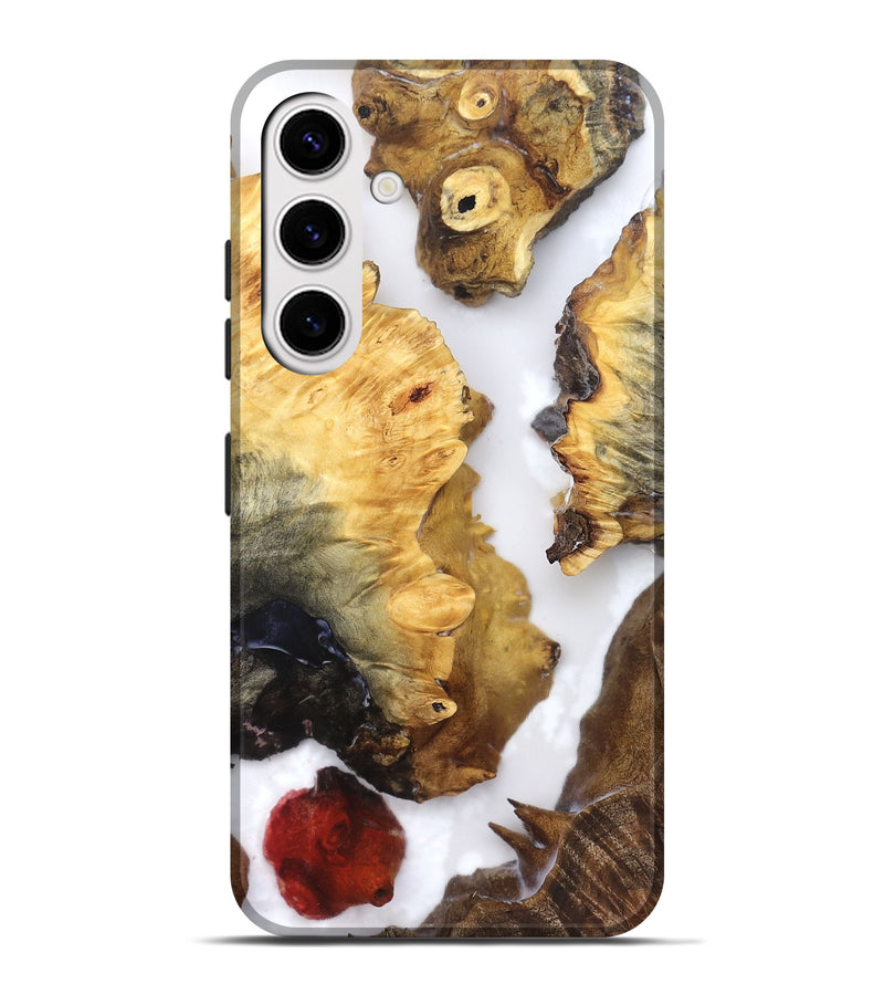 Galaxy S25 Plus Wood Live Edge Phone Case - Cayson (Clear, 821660)