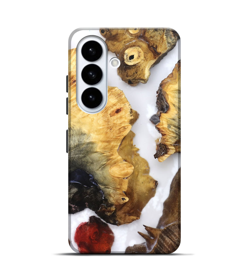 Galaxy S26 Wood Live Edge Phone Case - Cayson (Clear, 821660)