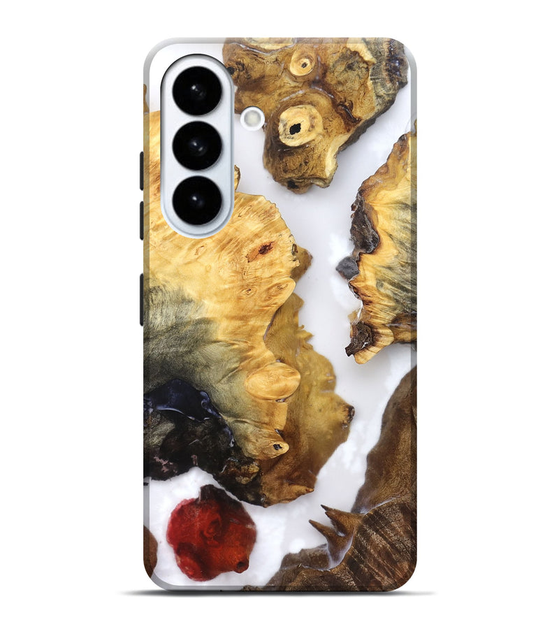 Galaxy S26 Plus Wood Live Edge Phone Case - Cayson (Clear, 821660)