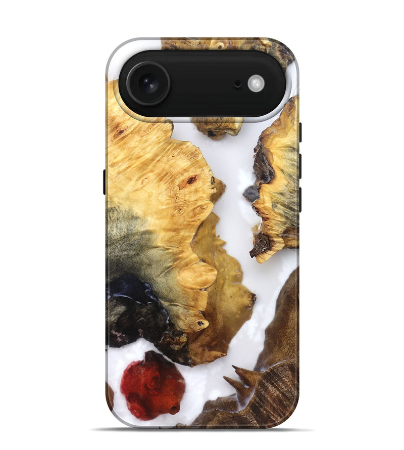 iPhone 17 Air Wood Live Edge Phone Case - Cayson (Clear, 821660)