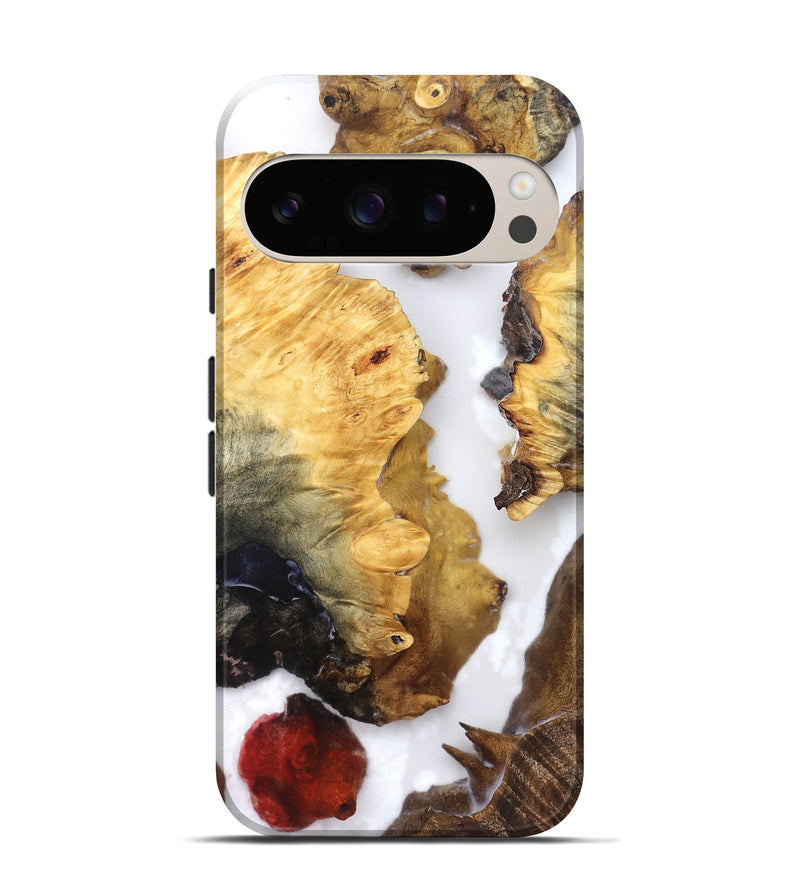 Pixel 10 Wood Live Edge Phone Case - Cayson (Clear, 821660)
