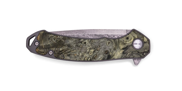 EDC Wood Pocket Knife - Beryl (Wood Burl, 821665)