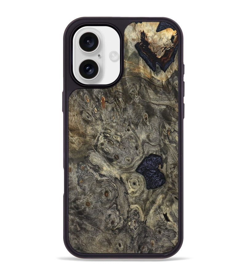 iPhone 16 Plus Wood Phone Case - Beryl (Wood Burl, 821665)