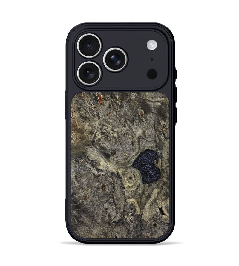 iPhone 17 Pro Wood Phone Case - Beryl (Wood Burl, 821665)