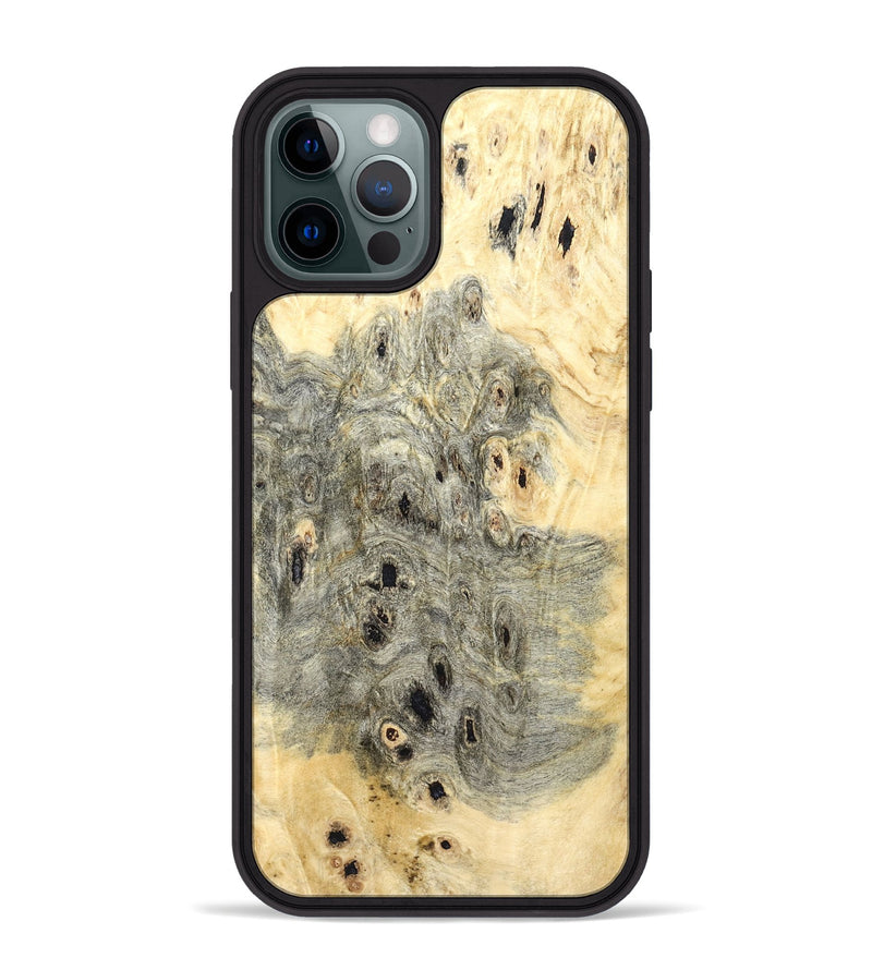 iPhone 12 Pro Max Wood Phone Case - Eulalia (Wood Burl, 821671)
