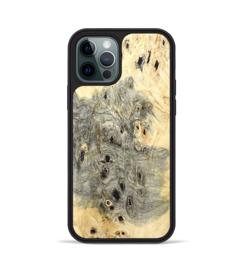 iPhone 12 Pro Wood Phone Case - Eulalia (Wood Burl, 821671)