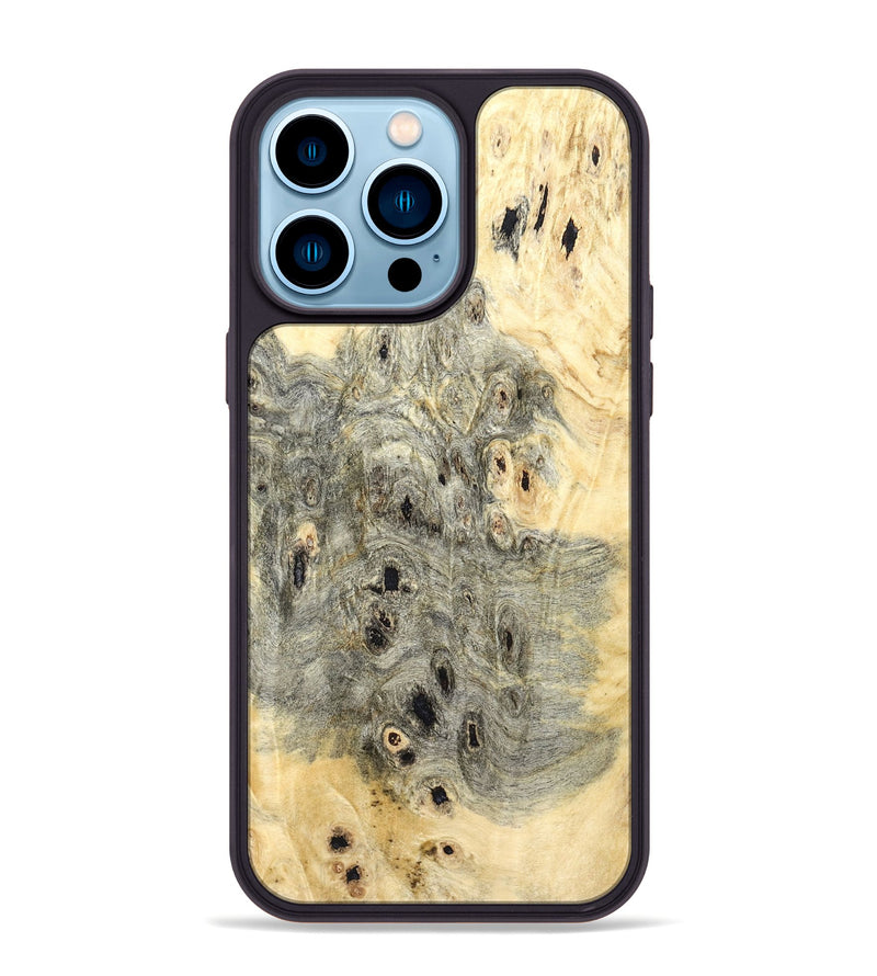 iPhone 14 Pro Max Wood Phone Case - Eulalia (Wood Burl, 821671)