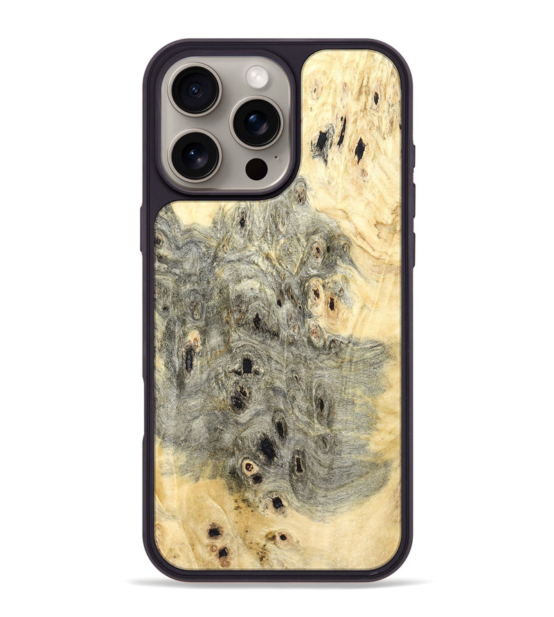 iPhone 16 Pro Max Wood Phone Case - Eulalia (Wood Burl, 821671)