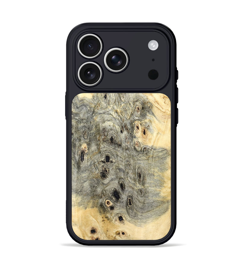 iPhone 17 Pro Wood Phone Case - Eulalia (Wood Burl, 821671)