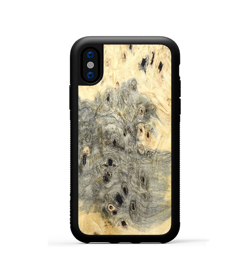 iPhone Xs Wood Phone Case - Eulalia (Wood Burl, 821671)