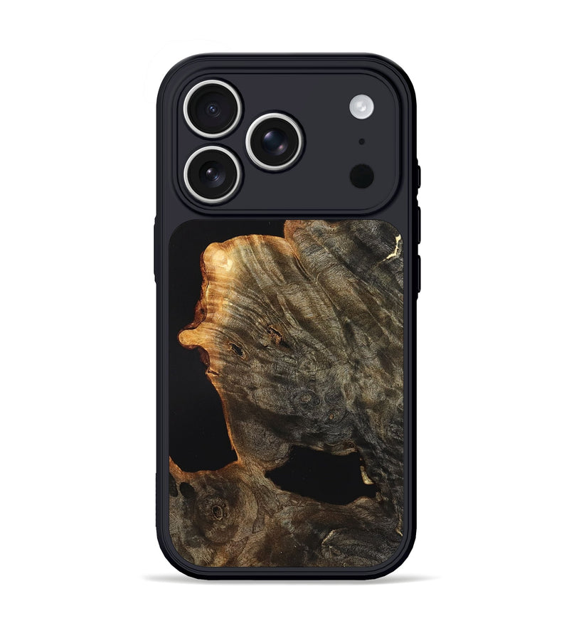 iPhone 17 Pro Wood Phone Case - Mallie (Wood Burl, 821672)