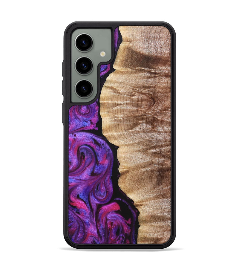 Galaxy S24 Plus Wood Phone Case - Eiden (Purple, 821675)